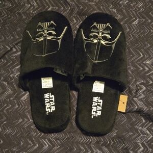 Star Wars Black Darth Vader Slippers